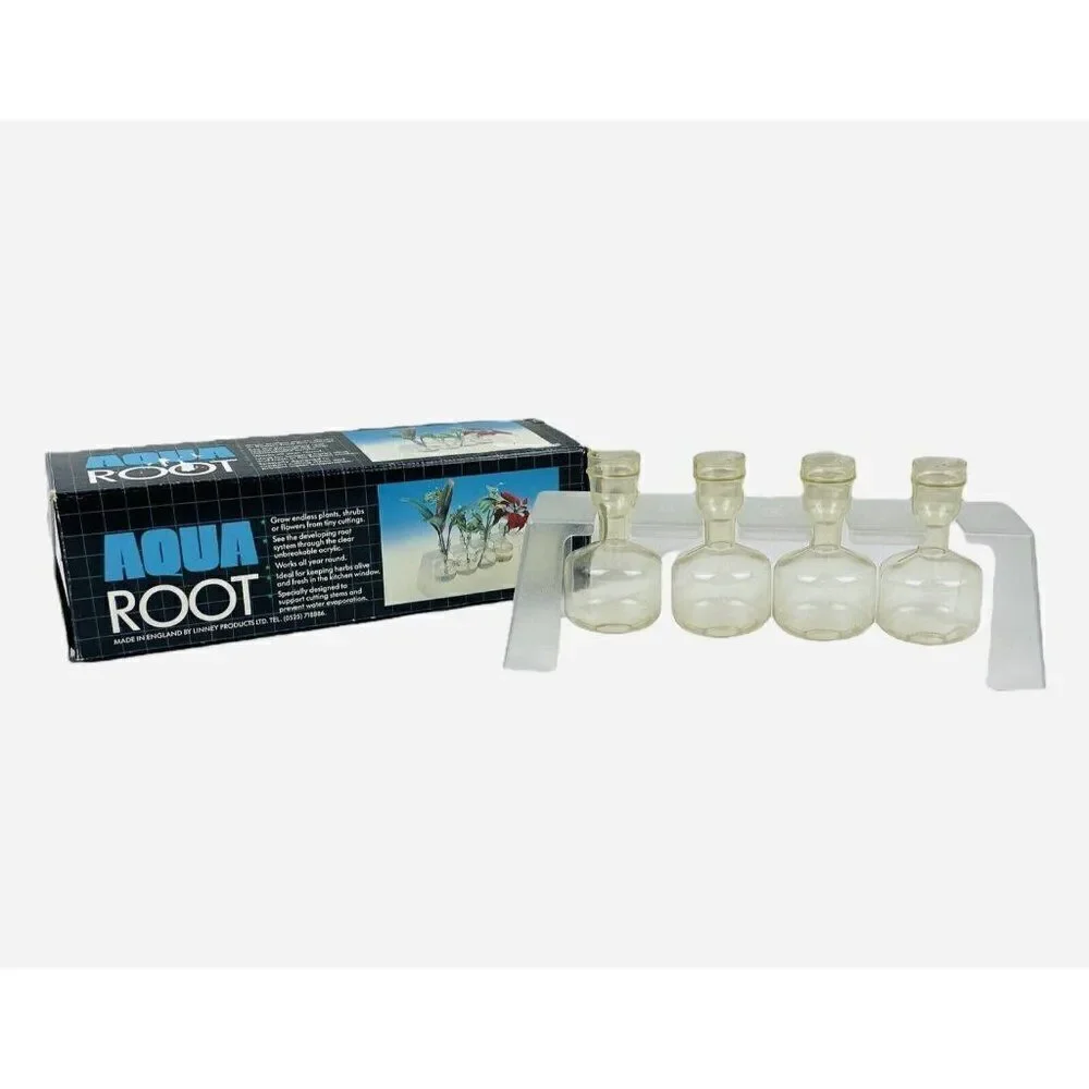 RARE Vintage Aqua Root Acrylic Propagation System Linney Products England Grow